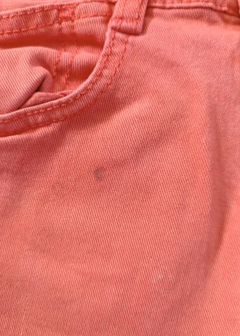 erkek Çocuk Pembe Düğmeli Denim Şort Zara 2/3 yaş - Görsel 3