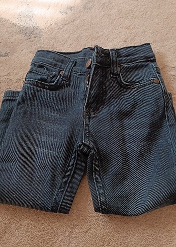 Erkek Çocuk Gri Regular Fit Kot Pantolon - Görsel 3