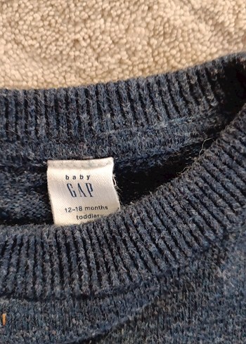 GAP Erkek Çocuk lacivert Triko Sweatshirt - Görsel 2