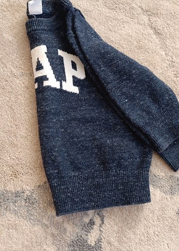 GAP Erkek Çocuk lacivert Triko Sweatshirt - Görsel 6