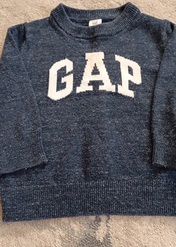 GAP Erkek Çocuk lacivert Triko Sweatshirt - Görsel 4