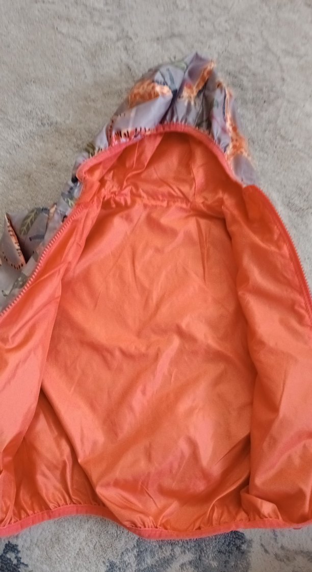 Kapüşonlu, Fermuarlı Erkek Çocuk Yağmurluk - Görsel 3