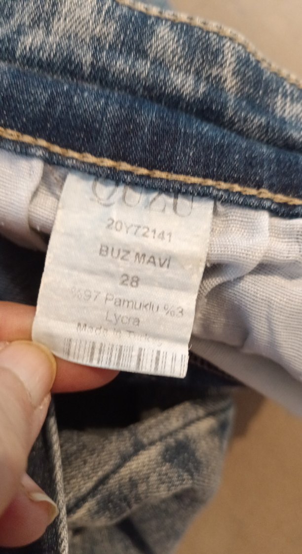 Denim Kadın Jean 28/32 - Görsel 4