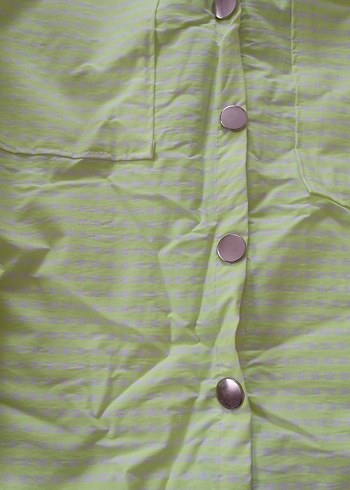 Sarı Düğmeli Zara 36 neden mont - Görsel 4