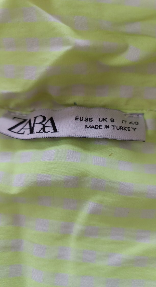 Sarı Düğmeli Zara 36 neden mont - Görsel 2