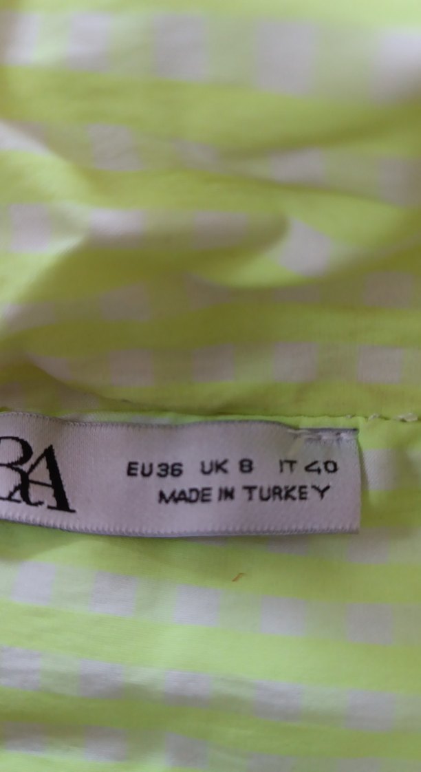 Sarı Düğmeli Zara 36 neden mont - Görsel 3