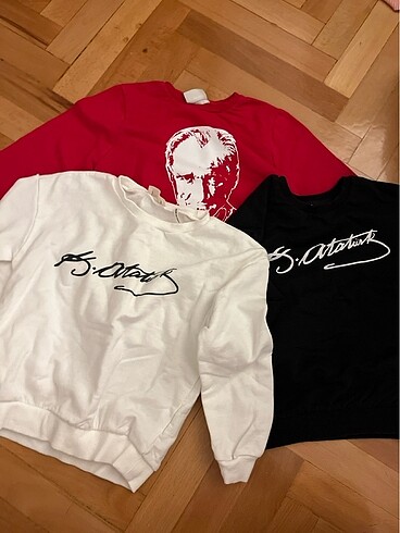 3 adet sweatshirt