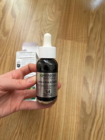  Beden Renk Garnier Aha&Bha Serum
