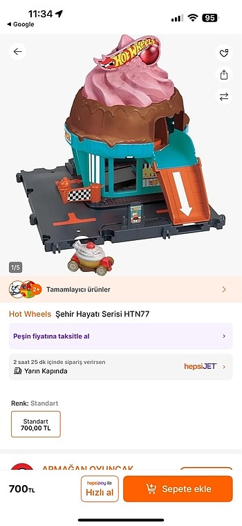 Hot wheels şehir hayatı