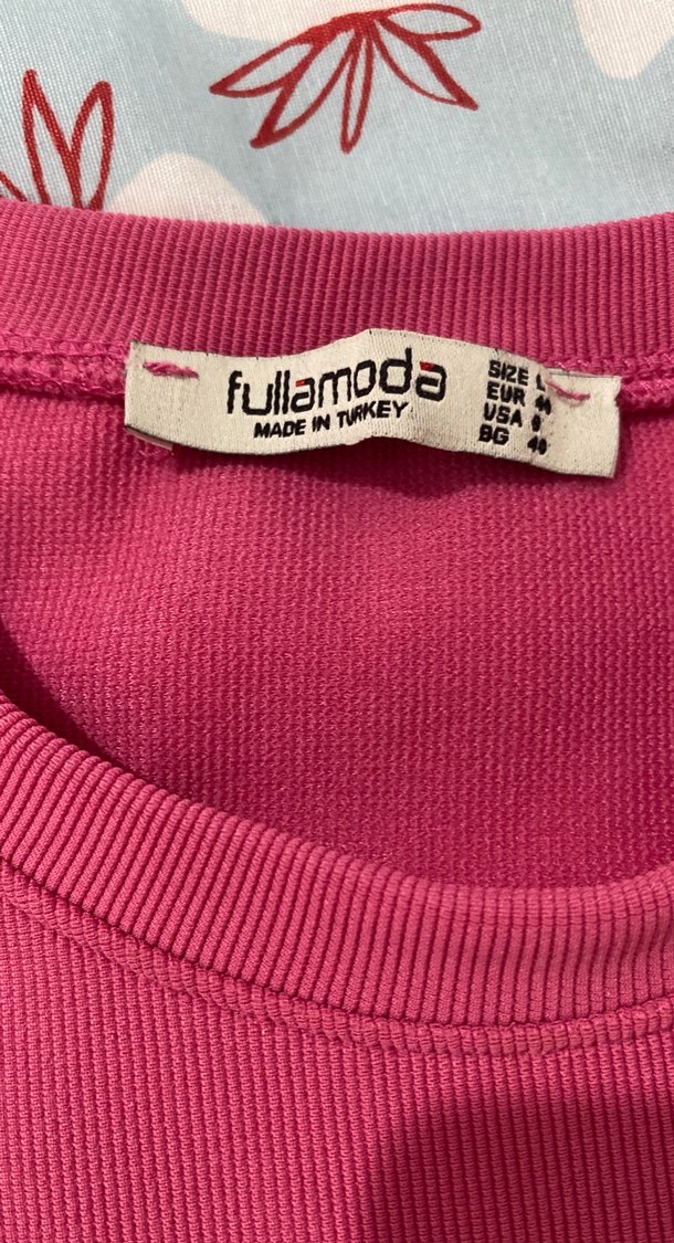 Kız Çocuk Pembe Kısa Kollu Tişört - Görsel 2