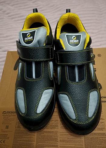 Gri Sarı Erkek Spor Outdoor Ayakkabı - Görsel 2