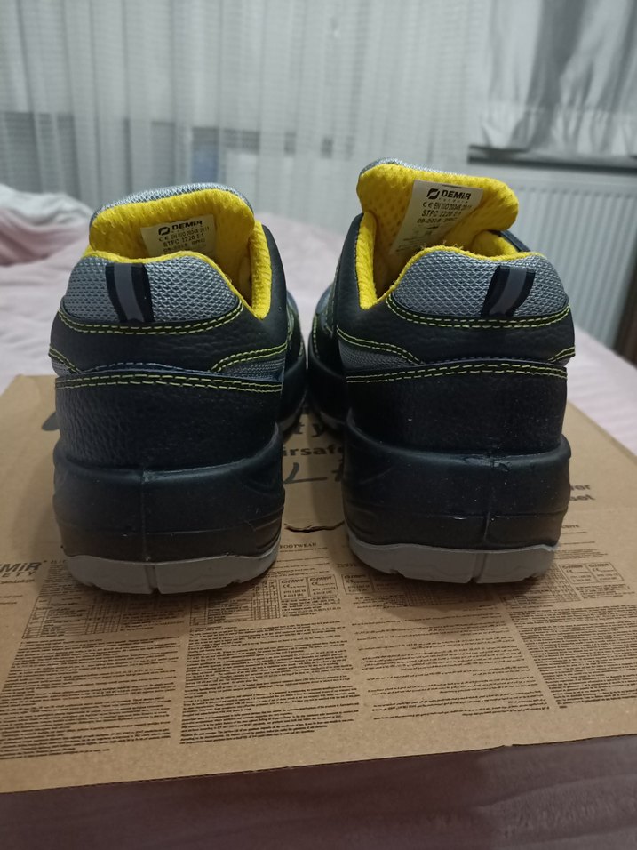 Gri Sarı Erkek Spor Outdoor Ayakkabı - Görsel 4