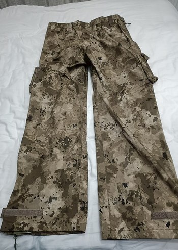 Kahverengi Kamuflajlı Bol Kesim Erkek Pantolon - Görsel 5