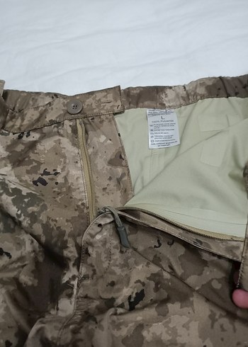 Kahverengi Kamuflajlı Bol Kesim Erkek Pantolon - Görsel 3