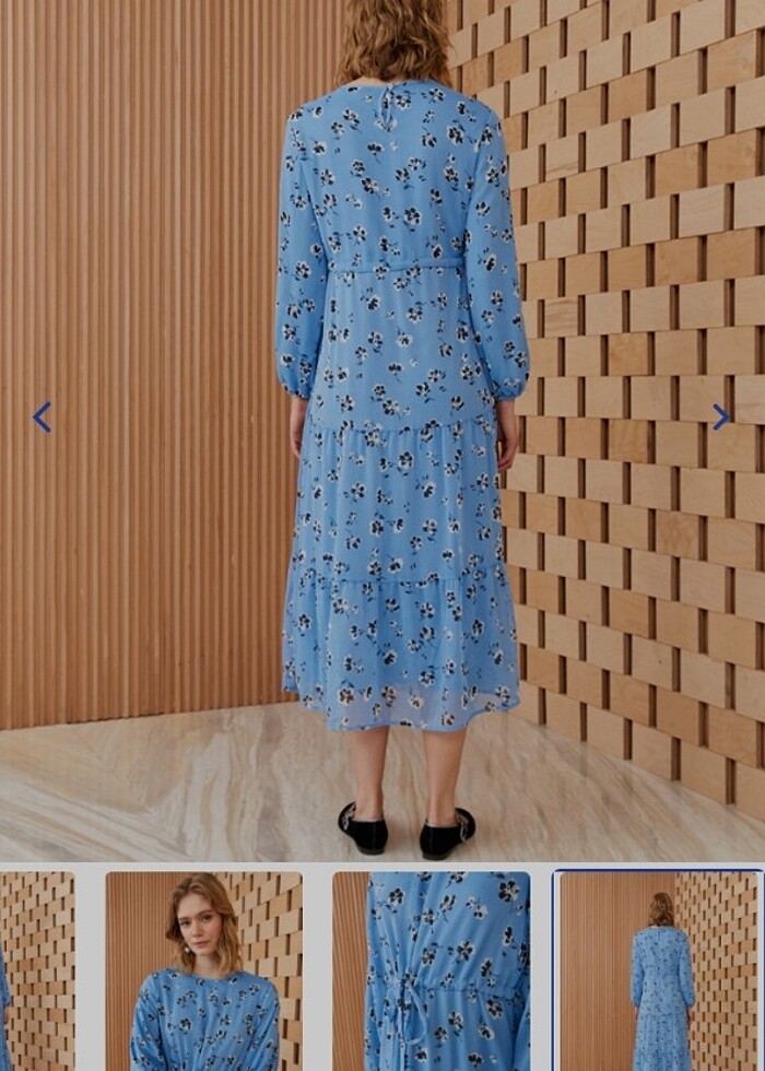 LCW Waikiki kadın elbise - Görsel 2