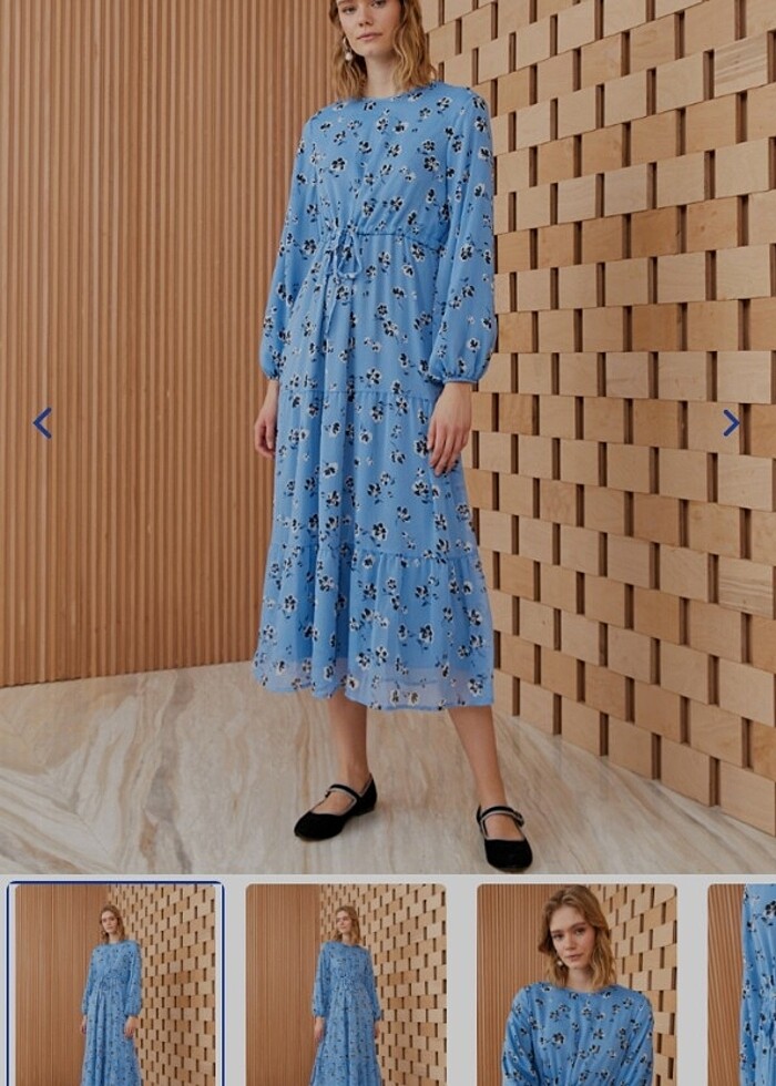 LCW Waikiki kadın elbise - Görsel 3