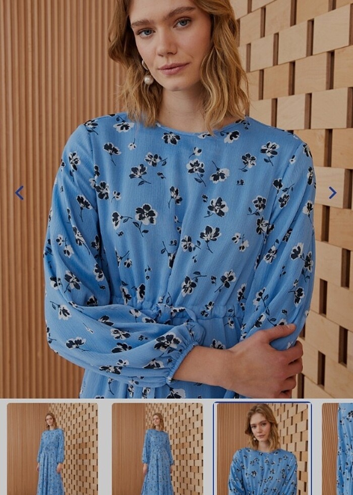 LCW Waikiki kadın elbise - Görsel 4