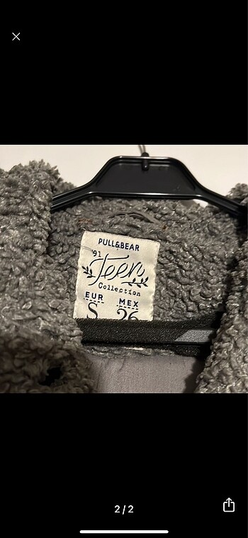 Pull and Bear pull and bear peluş kürk