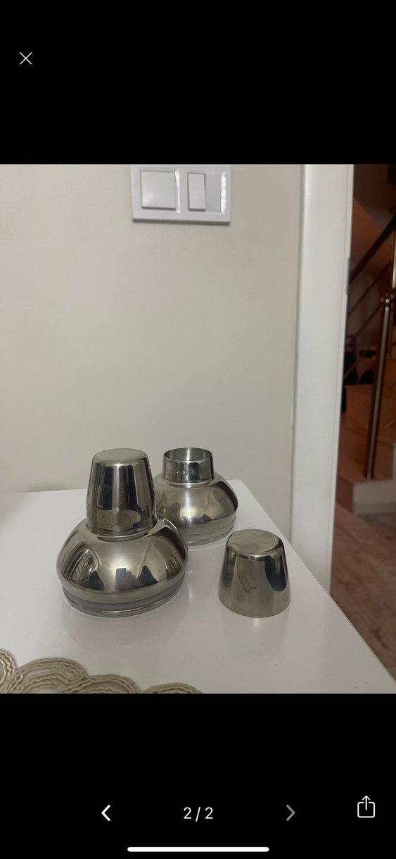 Paslanmaz Çelik Kokteyl Shaker Seti - Görsel 2