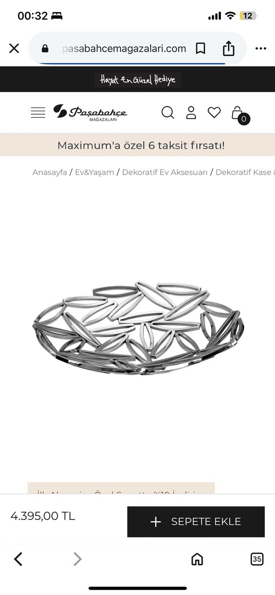 Bej Bohem Minimalist Boncuklu Broş - Görsel 2