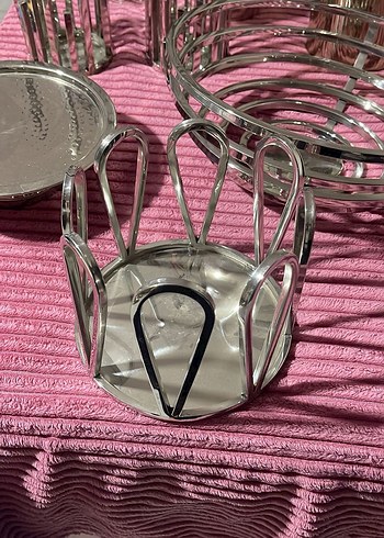 Parlak Pembe Mutfak Sepeti - Görsel 2