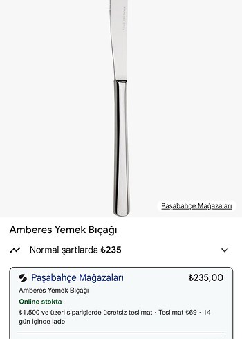 Gri Paslanmaz Çelik Bıçak Seti - Görsel 7