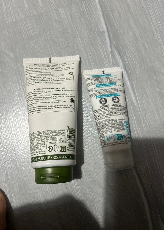 Yves roche vücut losyonu ve yüz maskesi - Görsel 2