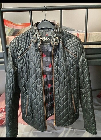 derimod hakiki deri kadın deri ceket - Görsel 3