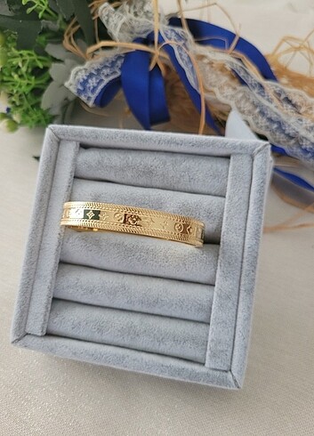 Louis Vuitton Çelik Lv model gold kelepçe 