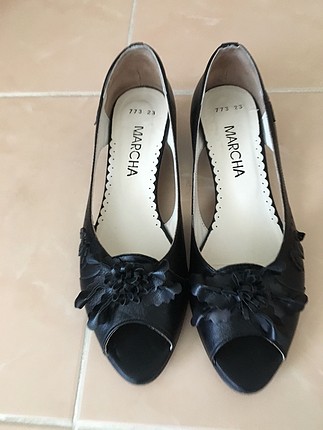 Machka Siyah yazlık ayakkabı 