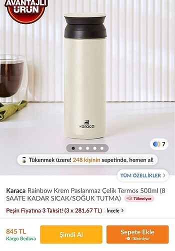 Karaca Karaca termos