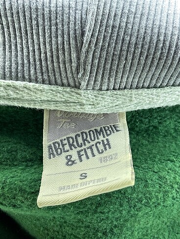 s Beden yeşil Renk Abercrombie & Fitch Sweatshirt %70 İndirimli.