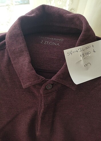 Ermenegildo Zegna Uzun kollu erkek kışlık tişört