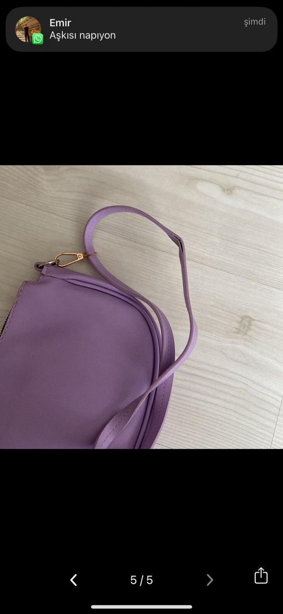tatlı omuz çantası - Görsel 3