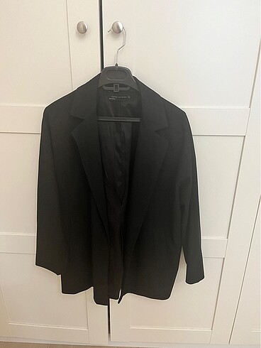Zara siyah klasik blazer ceket