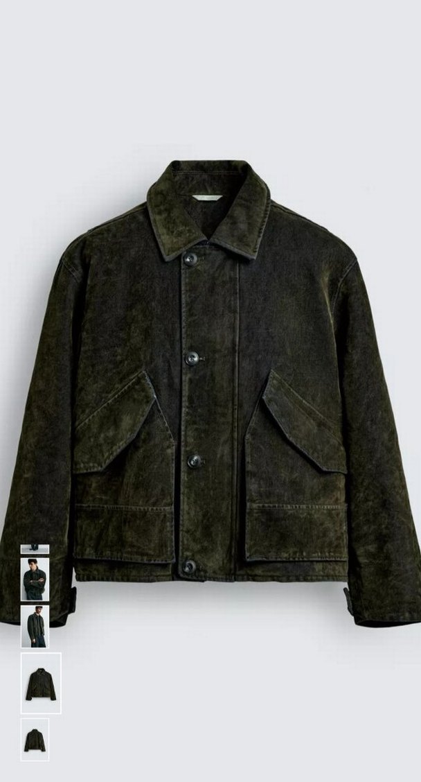 ZARA ERKEK KADİFE CEKET - Görsel 4