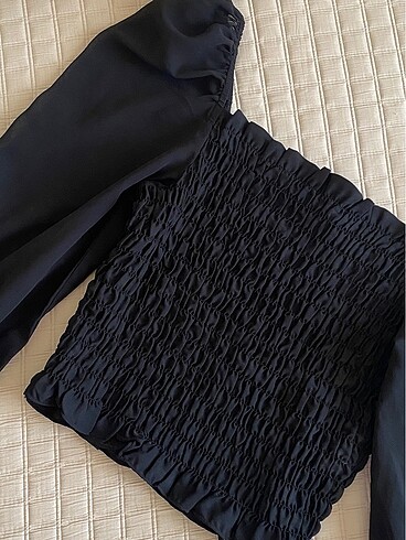 H&M Siyah şık bluz