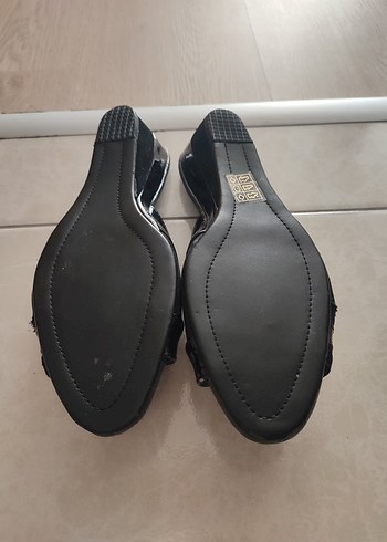 Diğer Siyah Dolgu Topuklu ev Terlik