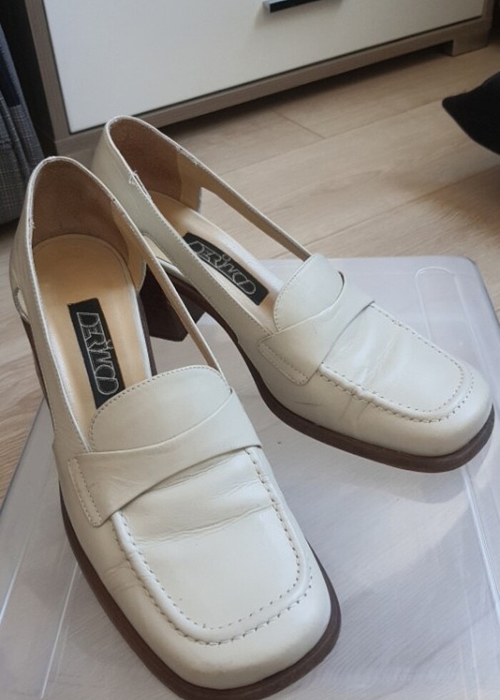 Kadin deri ayakkabi - Görsel 3