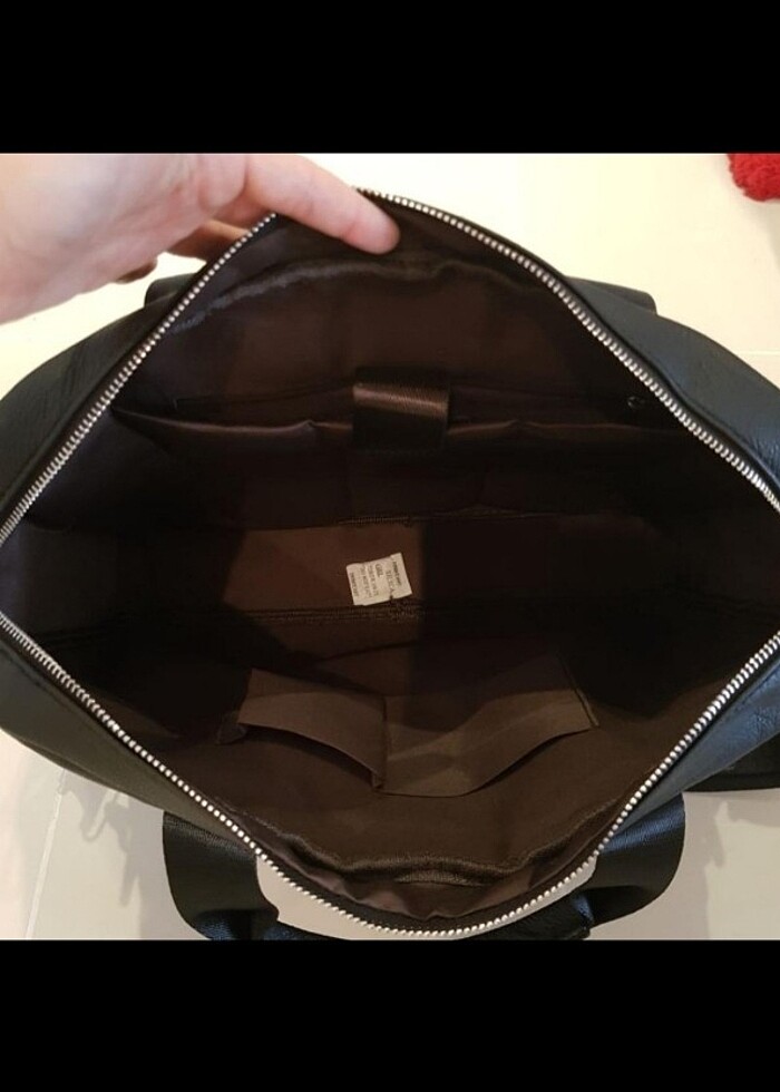 Deri evrak_taptop cantasi - Görsel 3