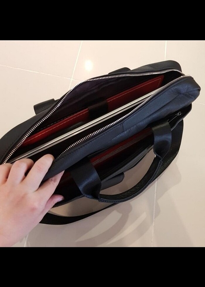 Deri evrak_taptop cantasi - Görsel 4