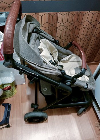 Kahverengi  elele Allroad 3 Travel Sistem Bebek arabası - Görsel 3