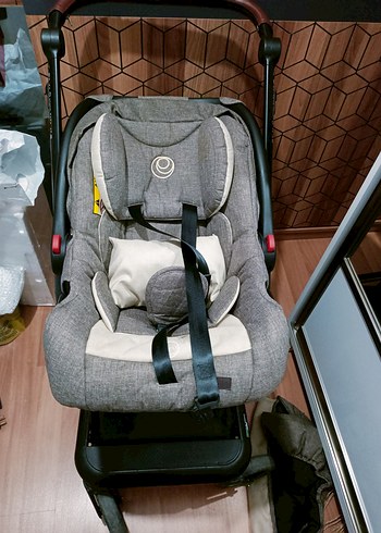 Kahverengi  elele Allroad 3 Travel Sistem Bebek arabası - Görsel 6