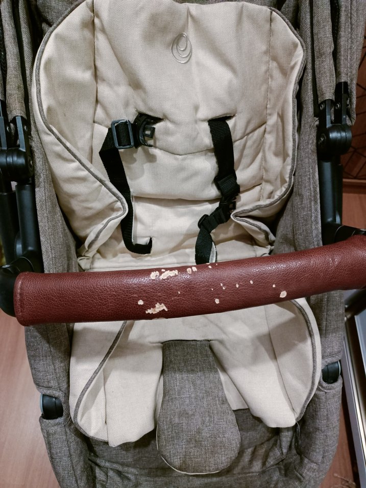 Kahverengi  elele Allroad 3 Travel Sistem Bebek arabası - Görsel 2