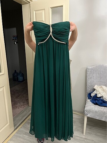 Yesil elbise - Görsel 6