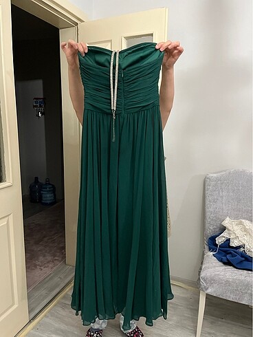 Yesil elbise - Görsel 7