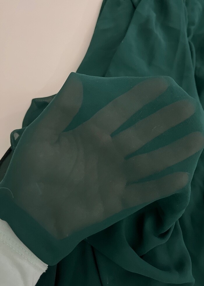 Yesil elbise - Görsel 4