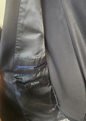 Erkek Siyah Klasik Kesim Takım Elbise - Görsel 3