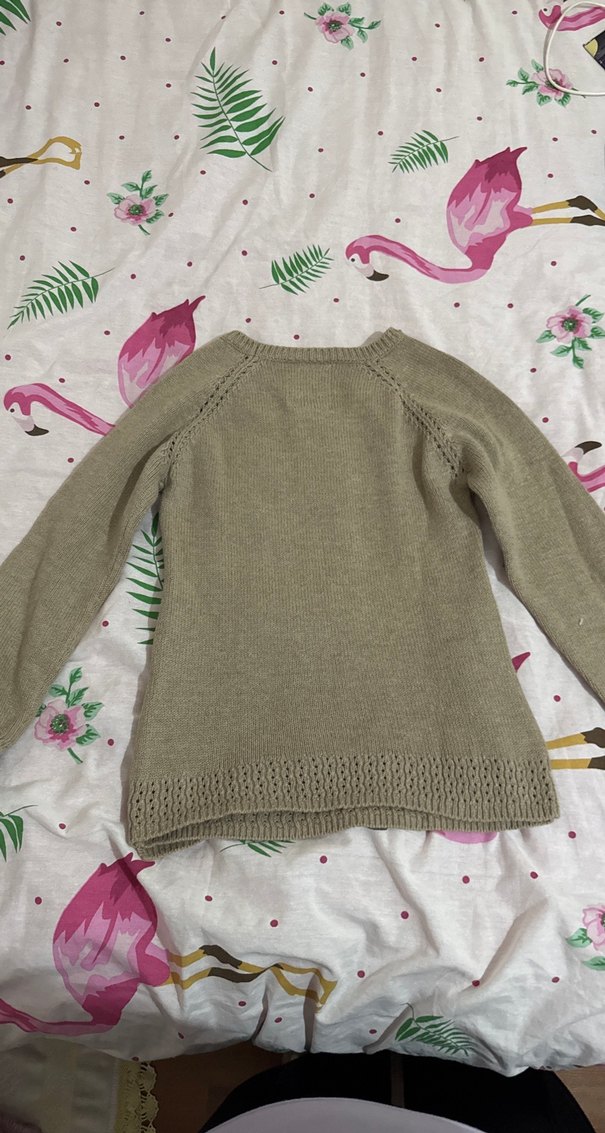 Nakışlı Bohem Kız Kazak - Görsel 2