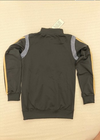 Adidas Erkek Çocuk Siyah Fermuarlı Street Wear Ceket